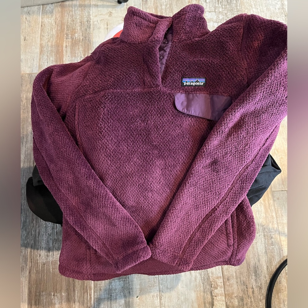 Patagonia Mulberry Snap-T Fleece Pullover
